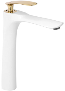 Смеситель для умывальника Rea Orbit White Gold REA-B2053