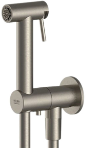 Смеситель встраиваемый Remer X Style INOX SS338M332ON с гигиеническим душем