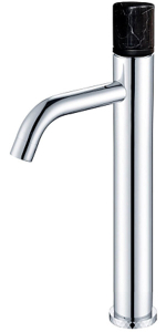 Смеситель для умывальника Boheme Stick 122-CR-MR-B Chrome Black