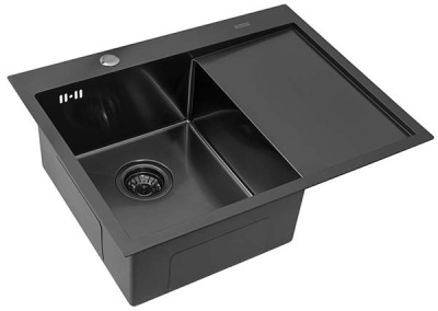 Кухонная мойка Arfeka AF 65 / 78 Black PVD Nano