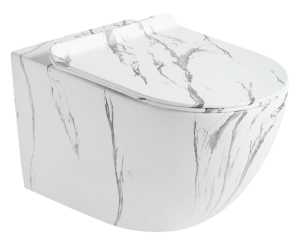 Подвесной унитаз SantiLine SL-5005MRB