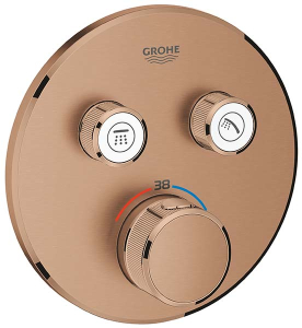Смеситель встраиваемый Grohe Grohtherm SmartControl 29119DA0 / 29119DL0 термостатический