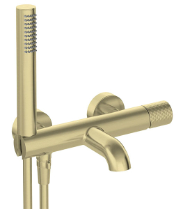Смеситель для ванны Deante Silia Hexa Gold BR BHS R11M