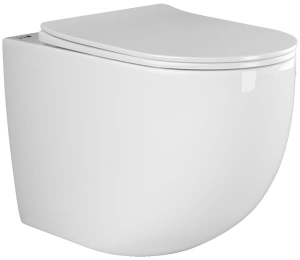 Приставной унитаз CeramicaNova Mia CN1810 Rimless Soft Close