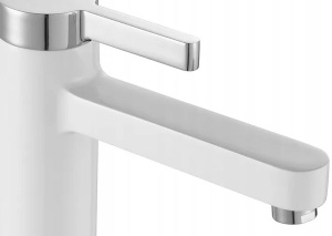 Смеситель для умывальника Rea Polo White Chrome REA-B9941
