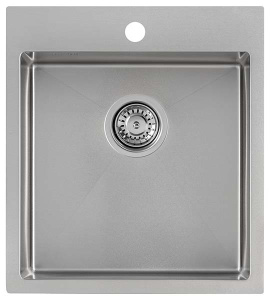 Кухонная мойка Zorg ZRN 5045 Nano / ZRN 5055 Nano, 45х50, матовый Nano