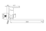 Смеситель для ванны Gerhans K13122T