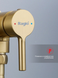 Смеситель встраиваемый Raglo R20.54.03 с гигиеническим душем