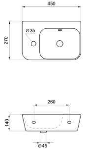 Умывальник Lavinia Boho Bathroom Sink 33311060