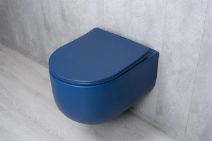 Подвесной унитаз Gid Tr2133TF-BUM с сиденьем Soft Close