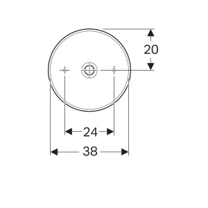 Умывальник Geberit VariForm 500.768.01.2