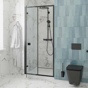Душевая дверь Cerutti Bella D81B / D91B / D101B, 100х195, прозрачный