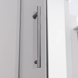 Душевая дверь Veconi Premium Alassio GR, 150х200, прозрачный осветленный