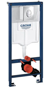 Комплект инсталляции Grohe Rapid SL 38721001 с унитазом Roxen Simple Compact 530120-01 Rimless Soft Close