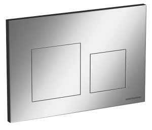 Кнопка для инсталляции CeramicaNova Balance Square CN12-002M / CN12-002CH / CN12-002BG / CN12-002W / CN12-002MB, белый глянцевый