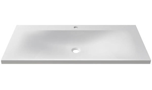 Умывальник Belux Порто 1000 белый матовый Solid Surface