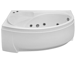 Гидромассажная ванна BAS Фэнтази (гидромассаж серия Flat), 150х88