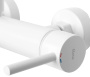 Смеситель для ванны Rea Lungo white B8030
