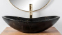 Умывальник Rea Royal Marble Black Matt