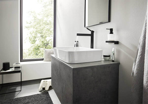 Дозатор для моющих средств Hansgrohe AddStoris 41745670 / 41745000, матовый, хром