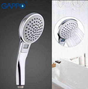 Душевая лейка Gappo G22 с цветовым индикатором температуры воды