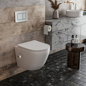Комплект инсталляции 6 в 1 Roxen StounFix Dual Fresh 968424 с аромадозатором, сатин