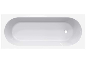 Ванна из искусственного камня Belux Классика-2 ВК-2 белый матовый Solid Surface, 180х80, белый матовый