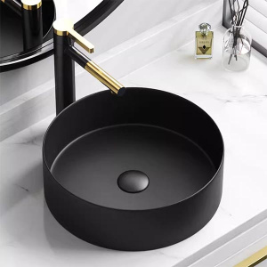 Донный клапан Roxen PD01B (black) без перелива