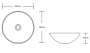 Умывальник Cerutti CR3301GW