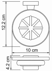 Мыльница Wasserkraft Lippe K-6529