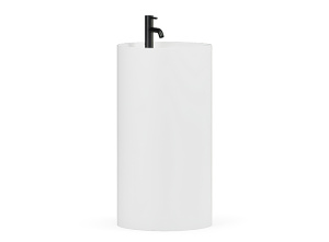 Умывальник Canterno Кармона Solid Surface напольный