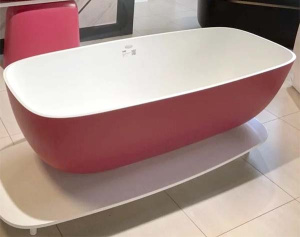 Ванна из искусственного камня Kolpa-san Milo FS Red