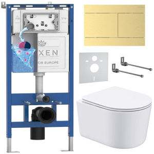 Комплект инсталляции 6 в 1 Roxen StounFix Dual Fresh 868627 с аромадозатором