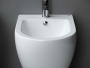 Подвесное биде CeramicaNova Metropol CN4003 с донным клапаном