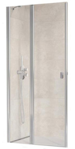 Душевая дверь Ravak Chrome CRV2-90 / CRV2-100 профиль блестящий, 100х195, прозрачный