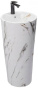 Умывальник Rea Blanka Marble Matt U8704 напольный