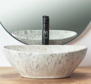 Умывальник Rea Sofia Light Stone U0165