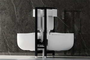 Инсталляция для подвесного унитаза Abber AC0106 двойная