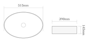 Умывальник SantiLine SL-1104MB