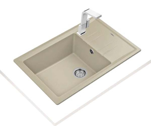 Кухонная мойка TEKA STONE 60 S-TG 1B 1D, 78х51, белый