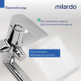 Смеситель для ванны Milardo Maks MAKSB00M10