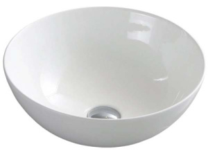 Умывальник CeramaLux 104 / 104MW, 41.5х41.5, белый