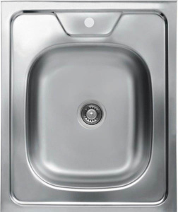 Кухонная мойка Kromevye ЕС 207 D / ЕС 208 D, 50х50, декор