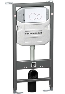 Инсталляция для подвесного унитаза CeramicaNova Envision CN1001W 3 в 1