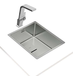Кухонная мойка TEKA Flexlinea RS15 34.40 SQ / 40.40 SQ / 45.40 SQ / 50.40 SQ / 71.40 SQ, 38х44, полированный