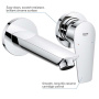 Смеситель встраиваемый Grohe BauEdge 20474001