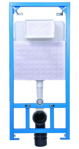 Инсталляция для унитаза Styron Niagara Fix STY-740 с кнопкой STY-800-2