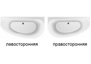 Акриловая ванна Allen Brau Priority 5 2.31005.20A/AM / 2.31005.21A/AM, 160х78, белый матовый, антрацит