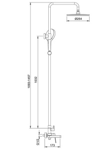 Душевая стойка Gappo G2499-39