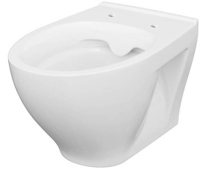 Подвесной унитаз Cersanit Moduo Clean On безободковый с сиденьем Slim Soft Close